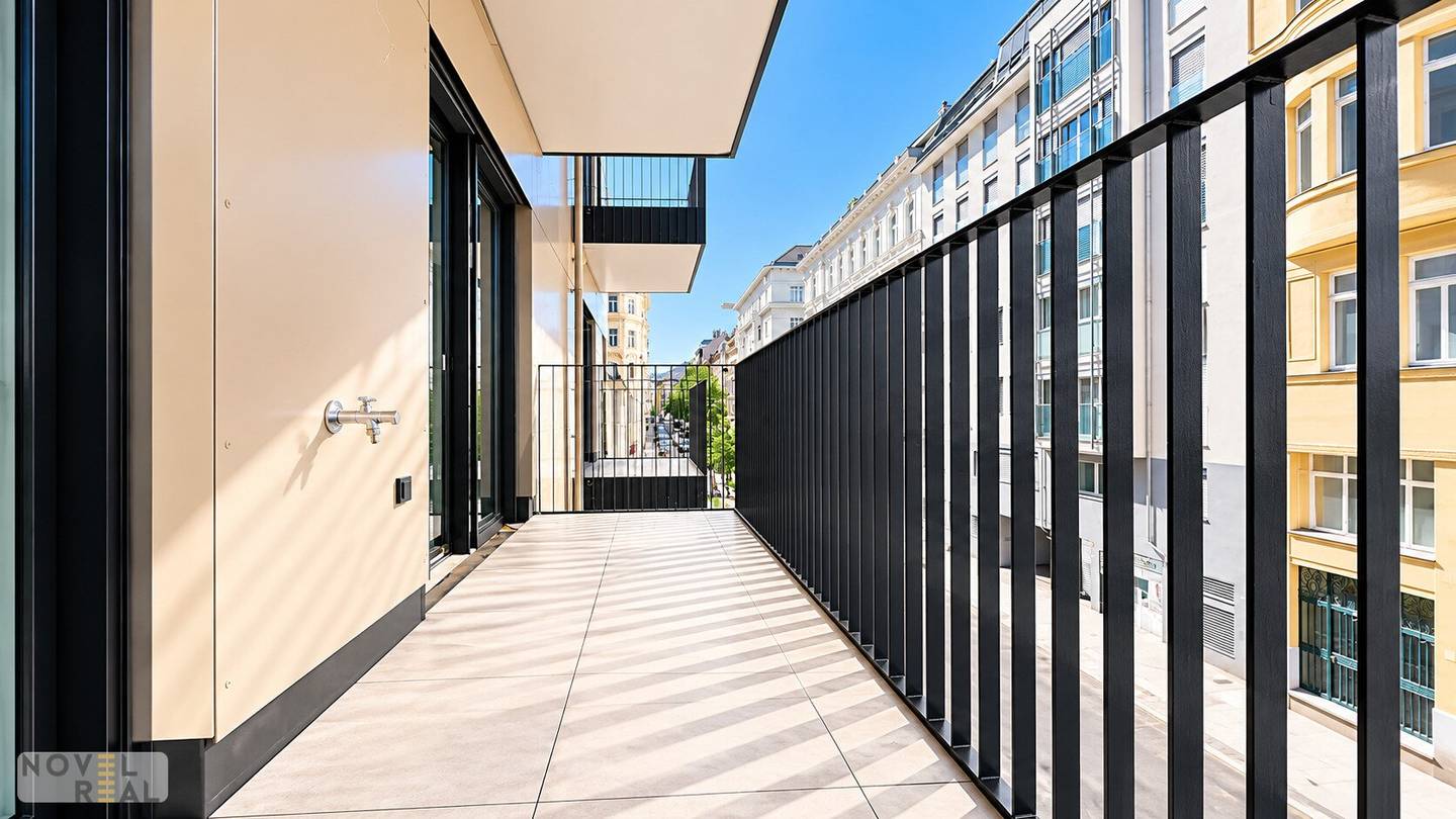 New build apartment with terrace near Mariahilfer Strasse