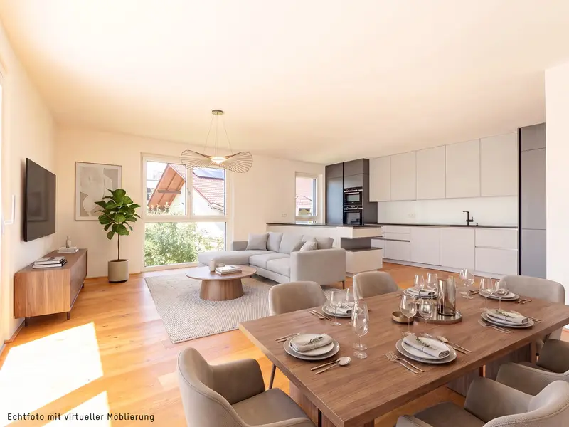 New build apartment with west terrace near Alte Donau