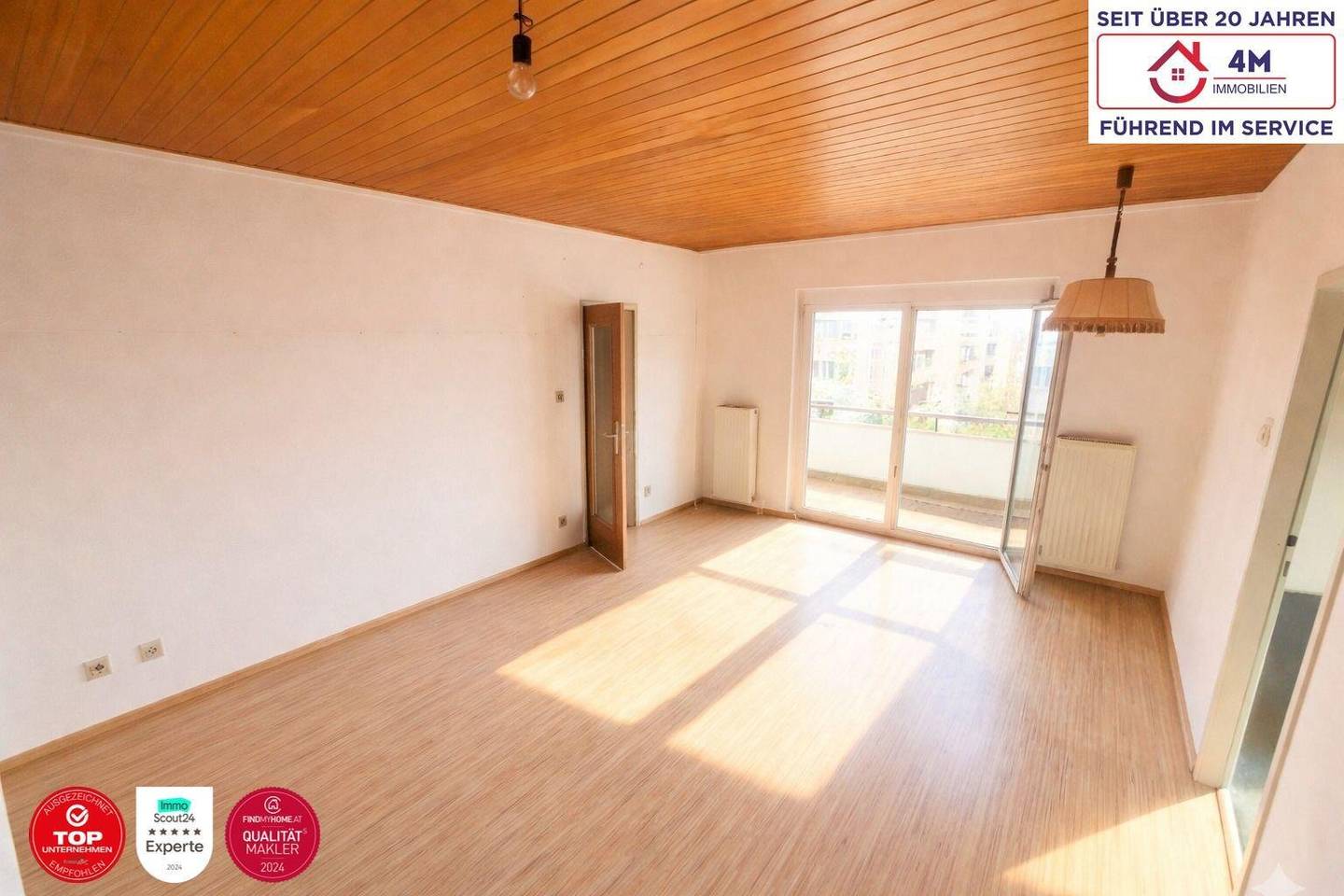 Helle Wohnung mit sonnigem Balkon und Lift