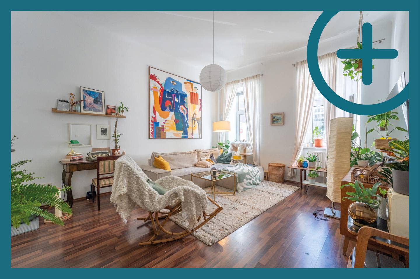 Stylish ground floor apartment near Liechtensteinpark