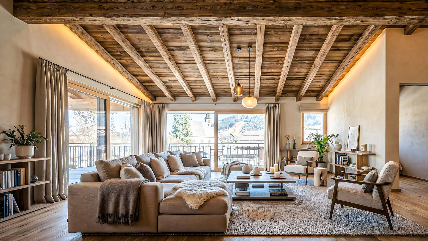 Penthouse mit Terrasse und Bergblick im Zentrum von Kitzbühel