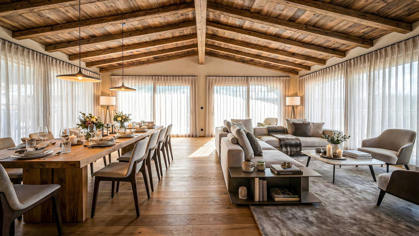 Penthouse mit Terrasse und Bergblick im Zentrum von Kitzbühel