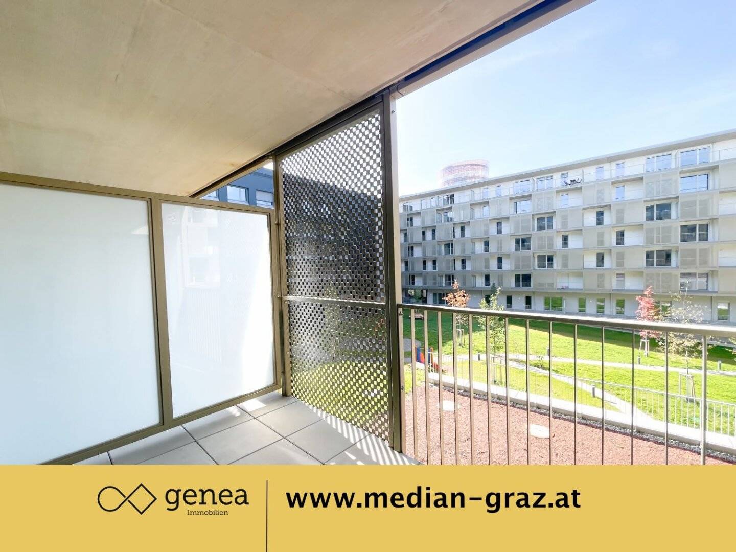 New build apartment with balcony in Smart City Graz