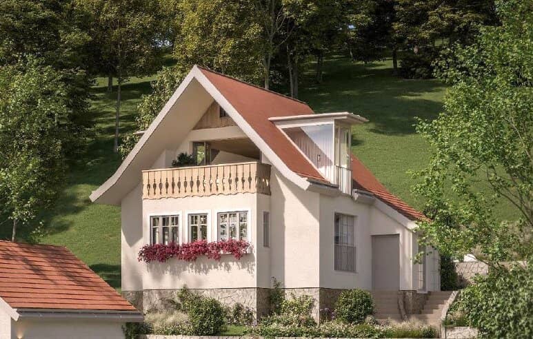Einfamilienhaus mit unverbaubarem Fernblick am Wienerwald