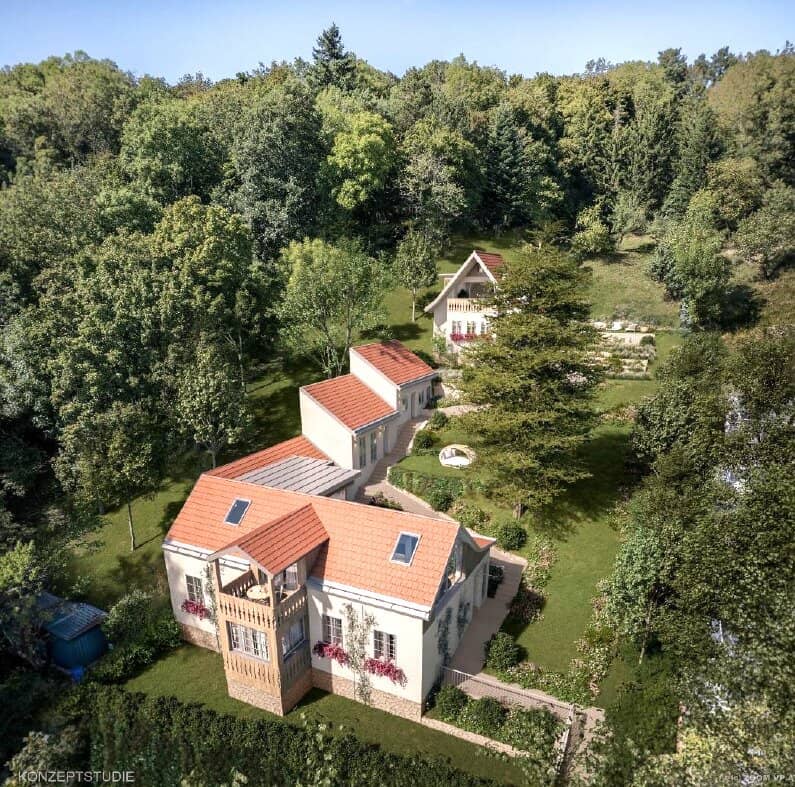 Einfamilienhaus mit unverbaubarem Fernblick am Wienerwald