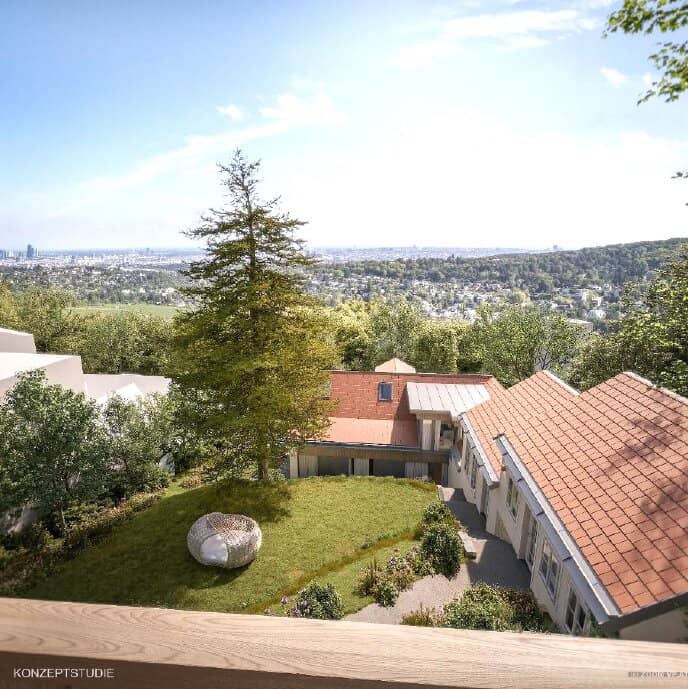 Einfamilienhaus mit unverbaubarem Fernblick am Wienerwald