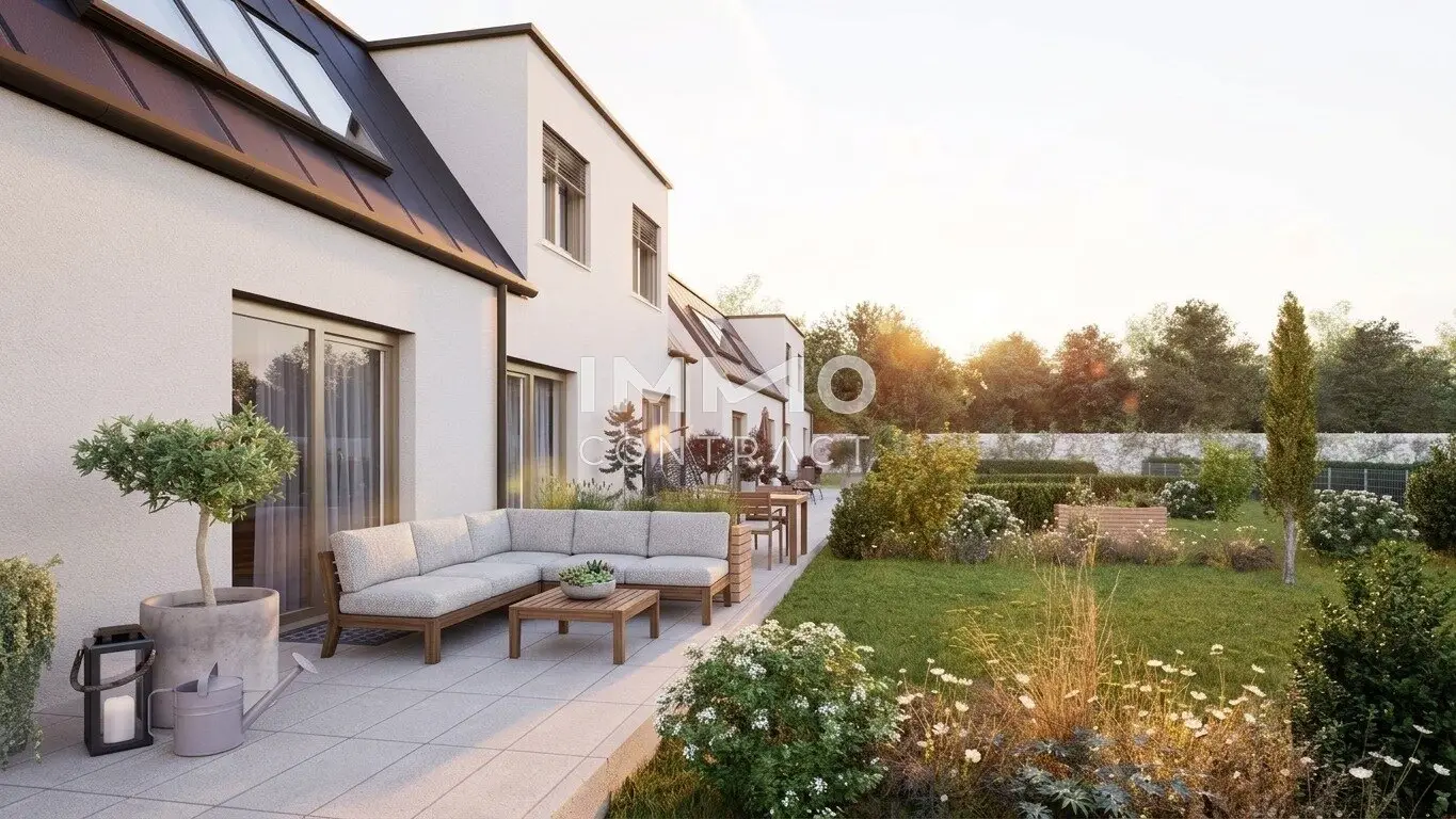 Familienwohnung mit Garten und Terrassen in Liesing