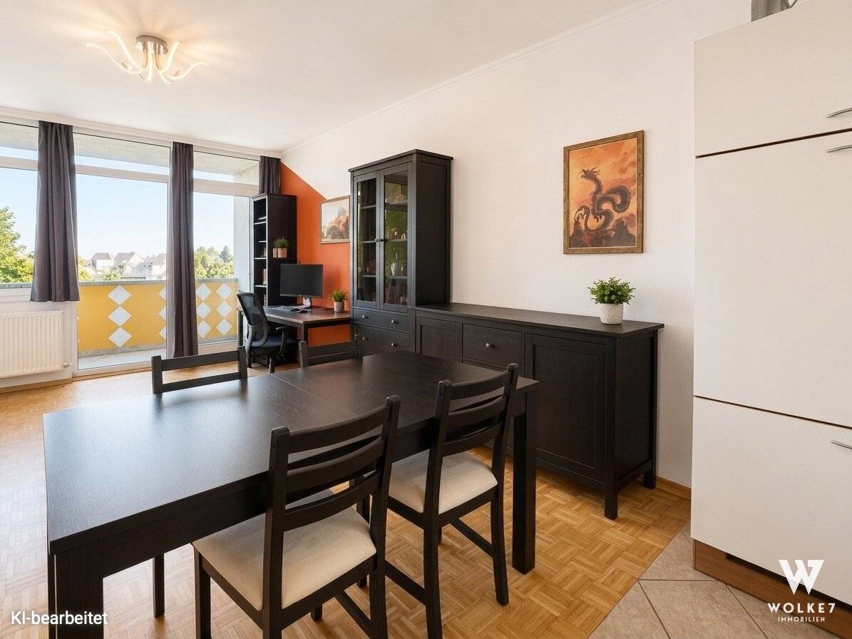 Helle 2-Zimmerwohnung zentral in Deutsch-Wagram: | Neubau | Südöstliche Loggia mit Weitblick | Stellplatz | Sehr guter Zustand &amp; Sofort bezugsbereit