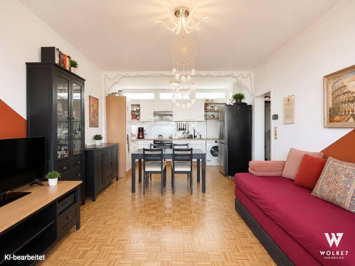 Helle 2-Zimmerwohnung zentral in Deutsch-Wagram: | Neubau | Südöstliche Loggia mit Weitblick | Stellplatz | Sehr guter Zustand &amp; Sofort bezugsbereit