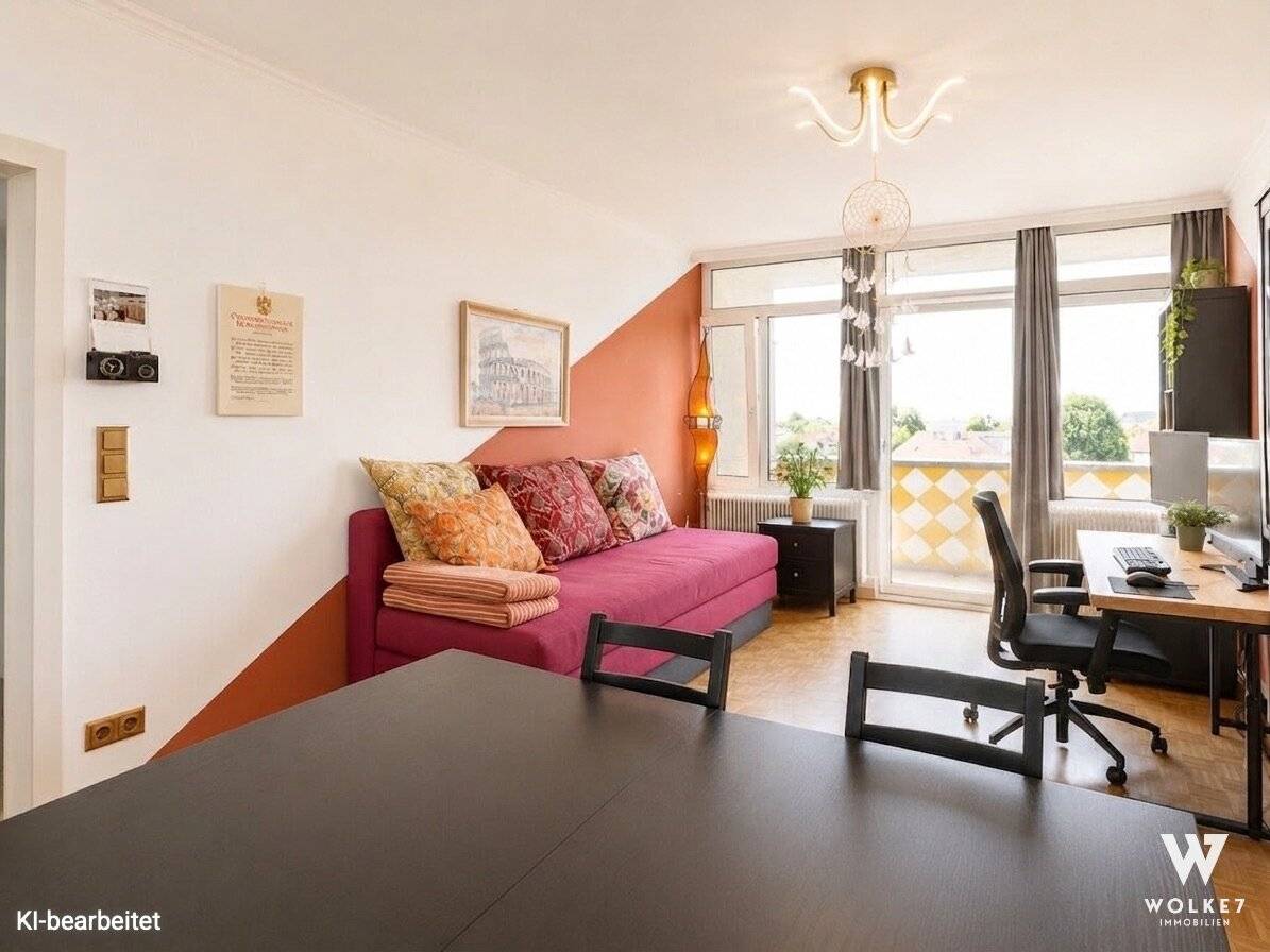 Helle 2-Zimmerwohnung zentral in Deutsch-Wagram: | Neubau | Südöstliche Loggia mit Weitblick | Stellplatz | Sehr guter Zustand &amp; Sofort bezugsbereit