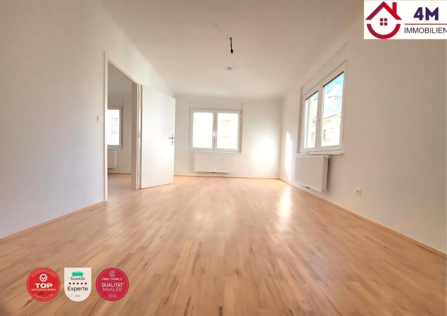 Renovated apartment with parquet in the embassy district