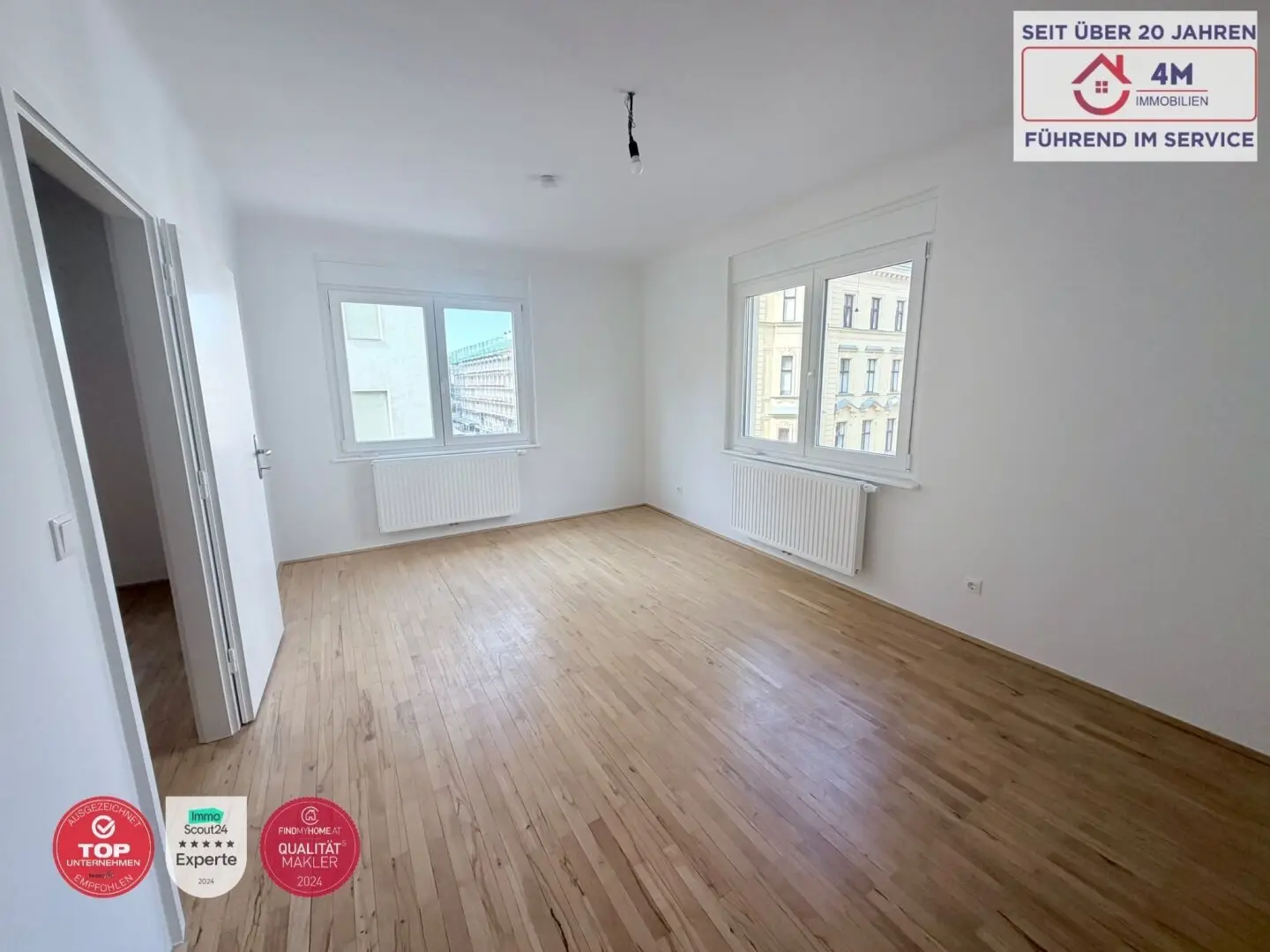 Renovated apartment with parquet in the embassy district