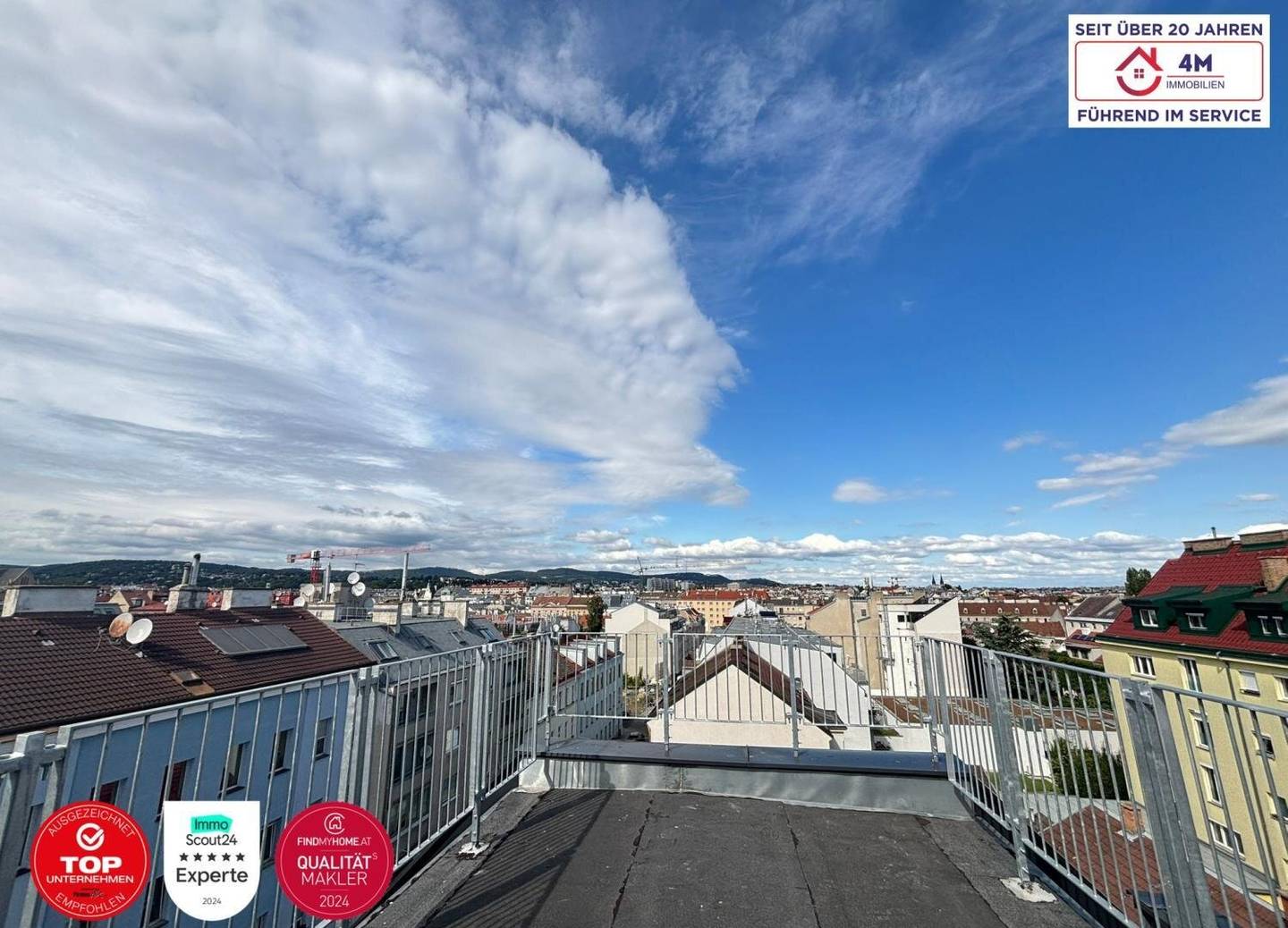 Exklusives Penthouse mit Direktlift und privater 360°-Dachterrasse 60 m²