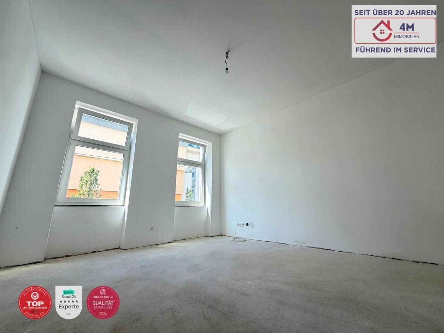 Completely renovated 1-room apartment in first occupancy – historic building meets modern elegance