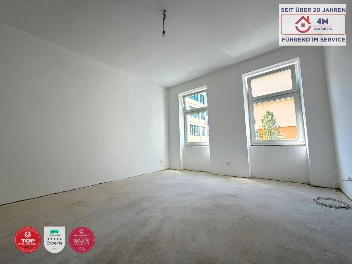 Completely renovated 1-room apartment in first occupancy – historic building meets modern elegance