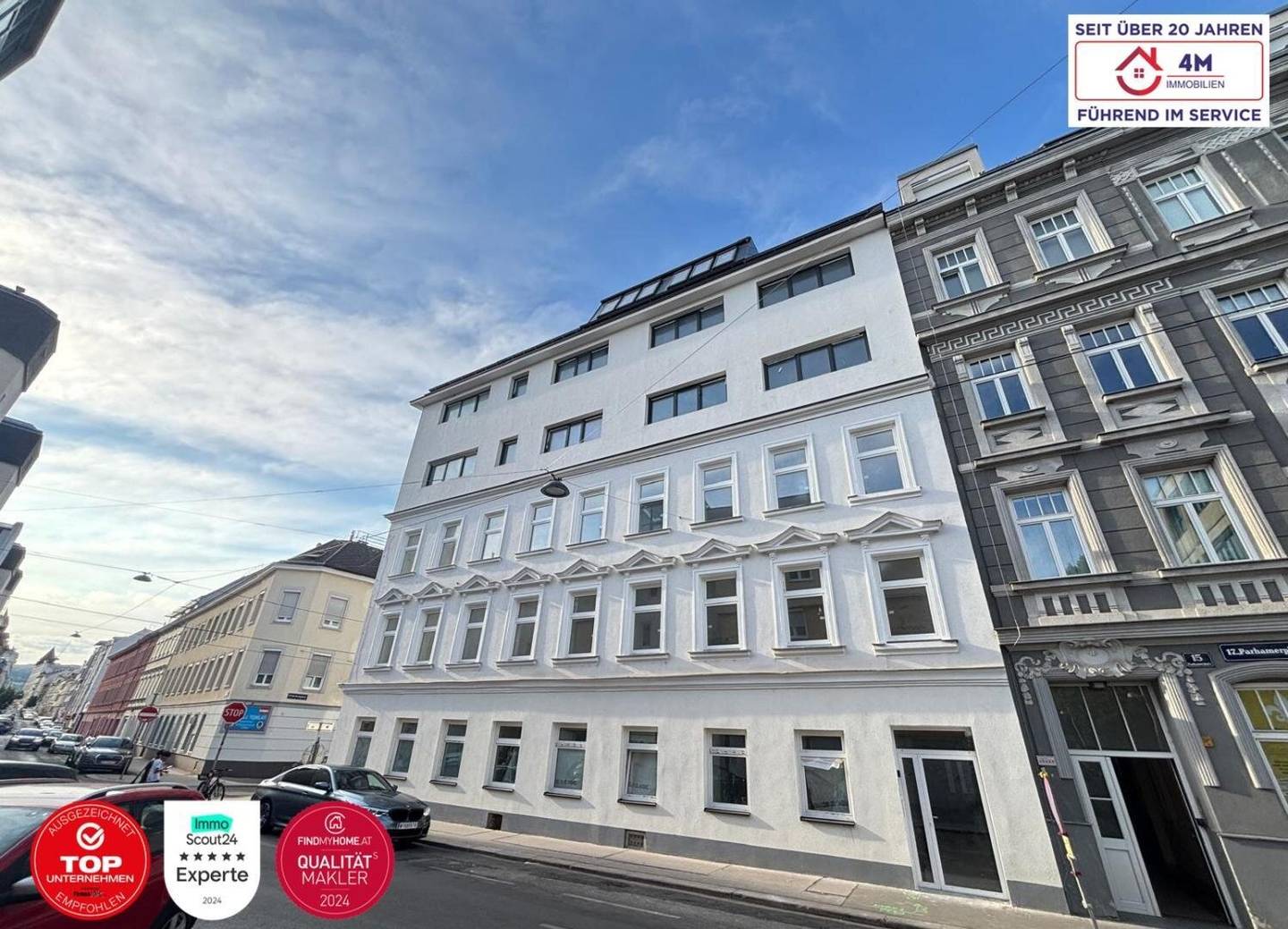 First occupancy after complete renovation in a charming period building in Hernals