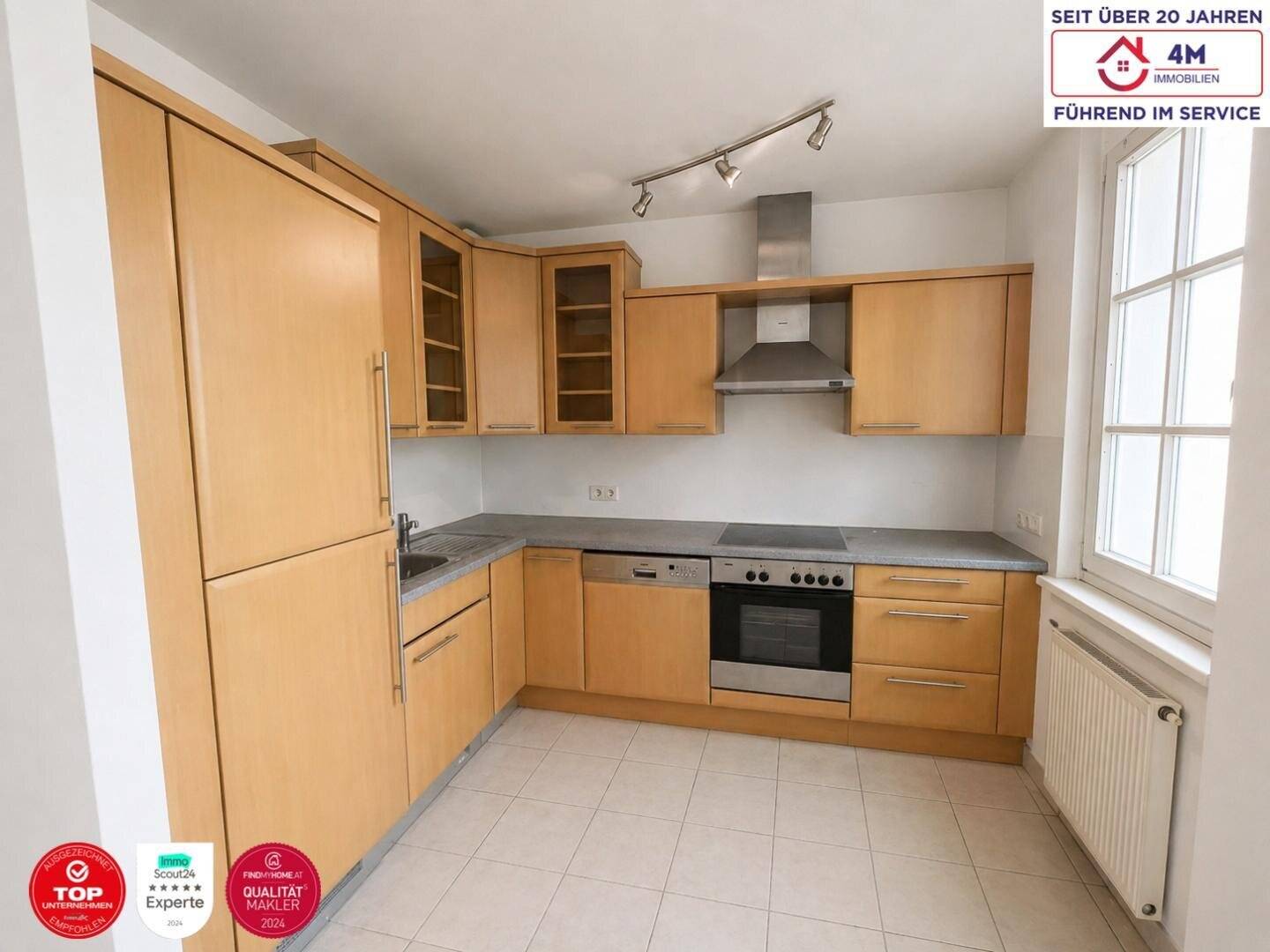 Charmantes 3-Zimmer-Terrassenwohnung mit Privatgarten und Garage in Währing