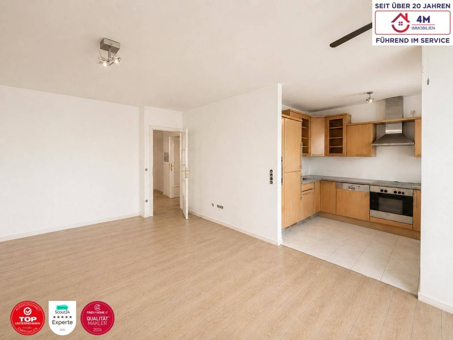 Charmantes 3-Zimmer-Terrassenwohnung mit Privatgarten und Garage in Währing