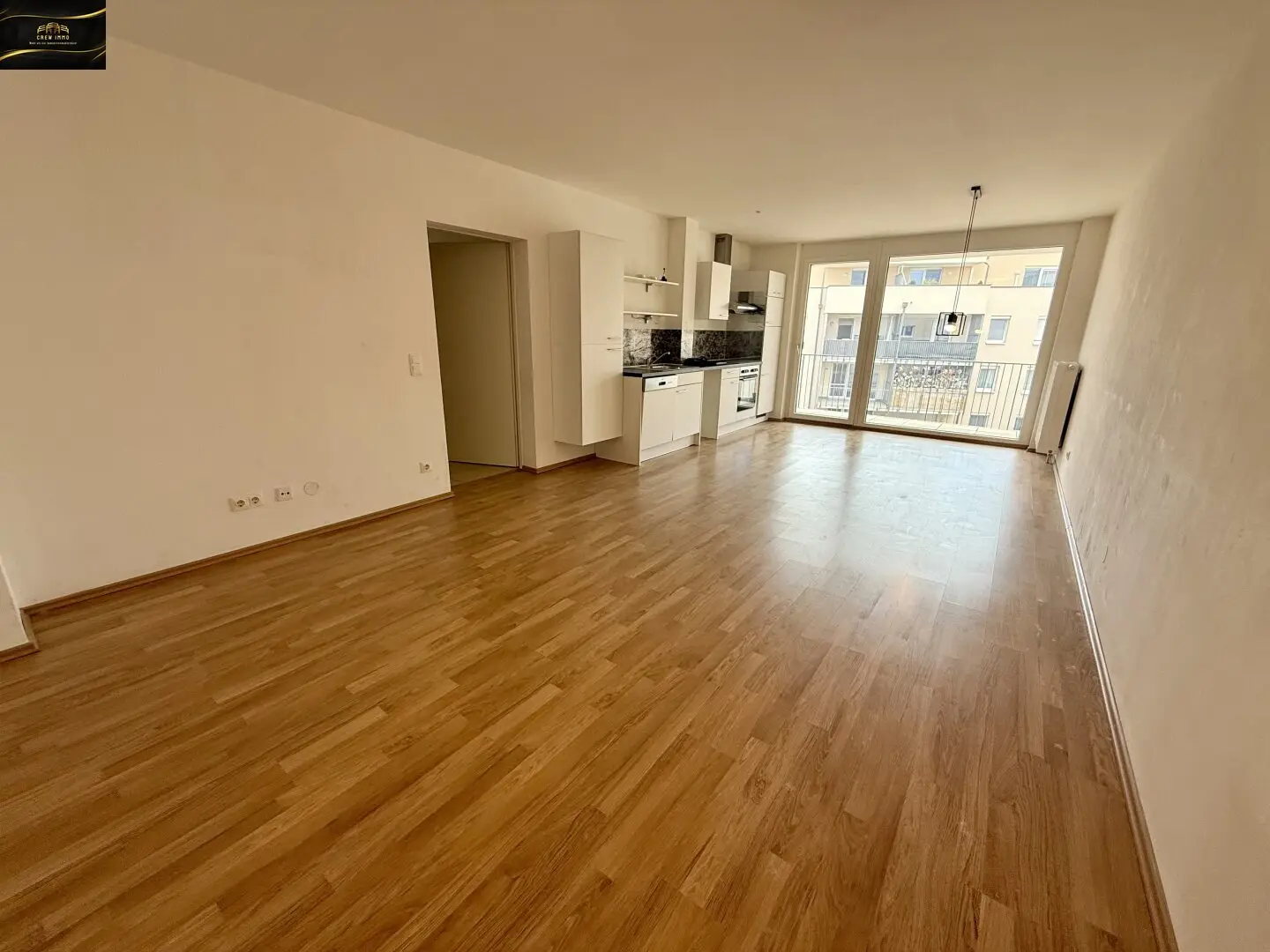 New build apartment with loggia and garage in Wiener Neustadt