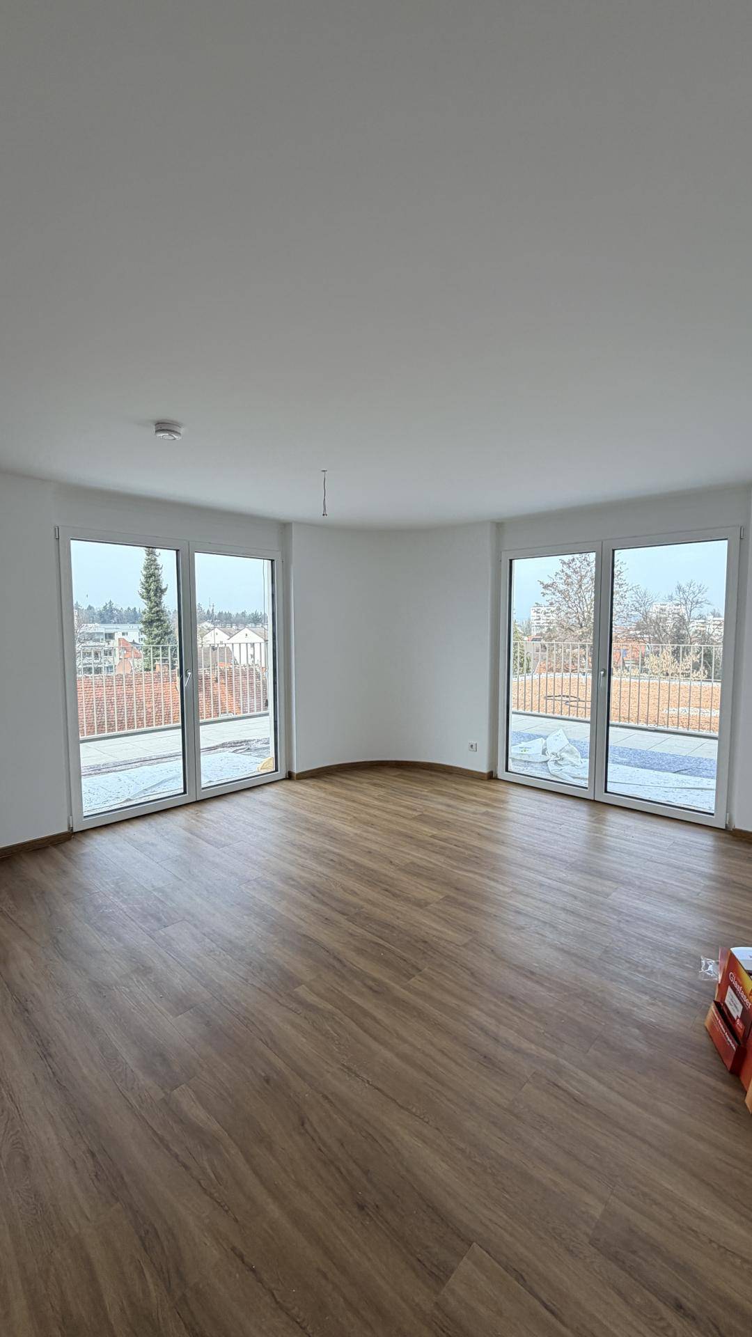 New build apartment with rooftop terrace and geothermal heating