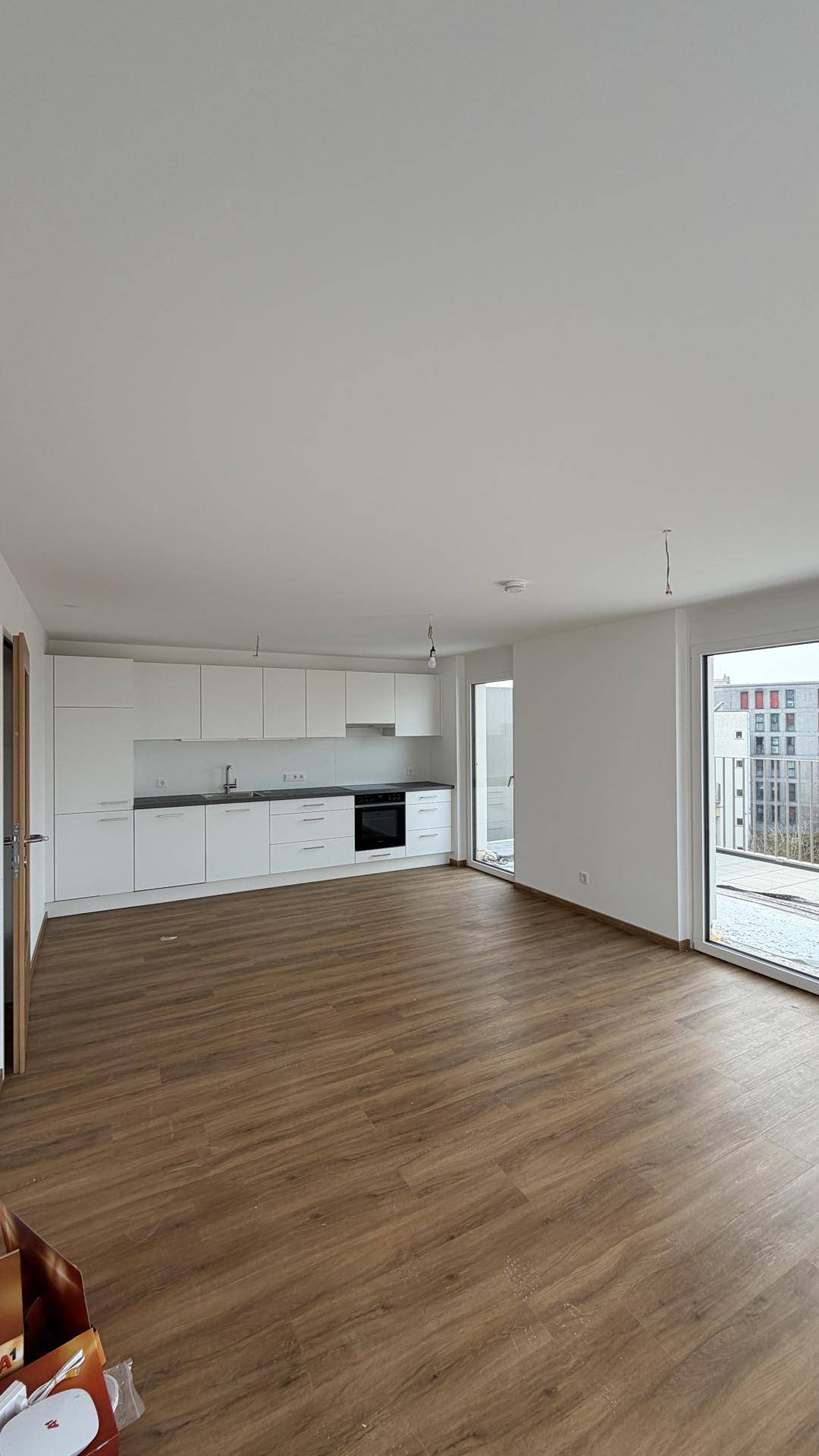 New build apartment with rooftop terrace and geothermal heating