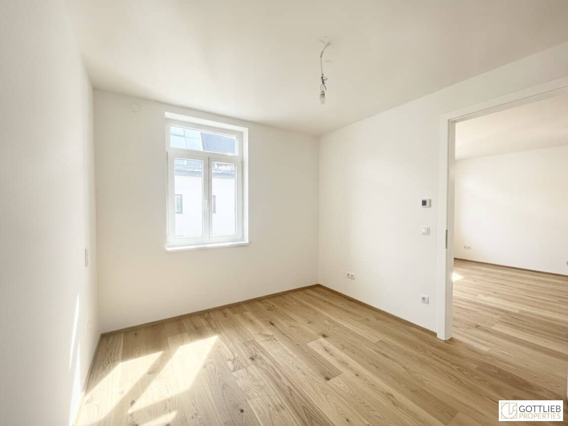 Barrierefreie Altbauwohnung mit Parkett und Fußbodenheizung