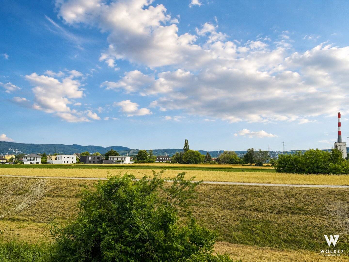Großes Grundstück mit Fernblick und Grünblick in ruhiger Lage