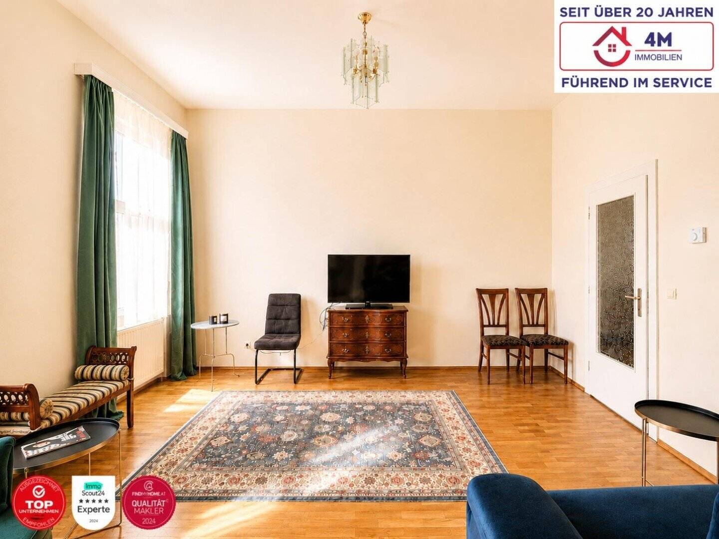 Charmante Altbauwohnung mit Lift und Parkett in ruhiger Lage