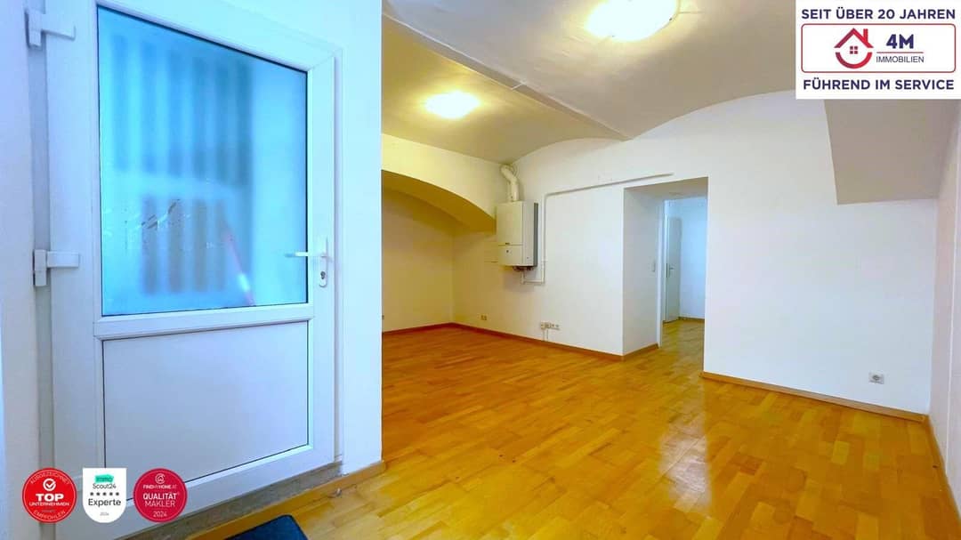 Souterrainwohnung nahe Naschmarkt mit flexibler Nutzung