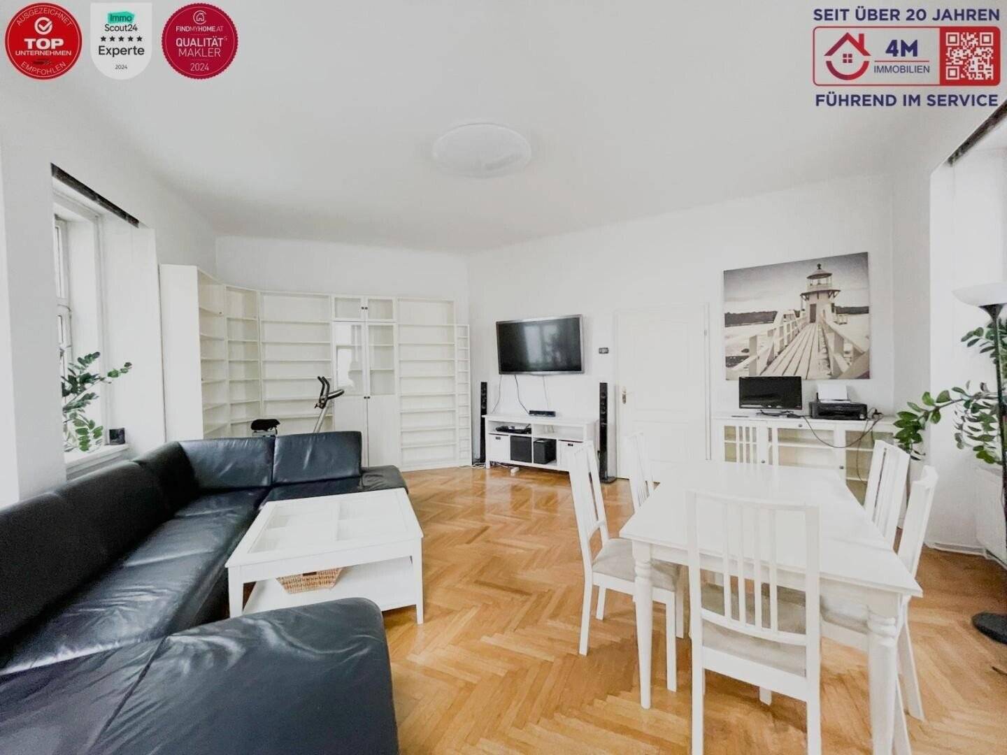 Funktionale Altbauwohnung nahe Mariahilfer Straße