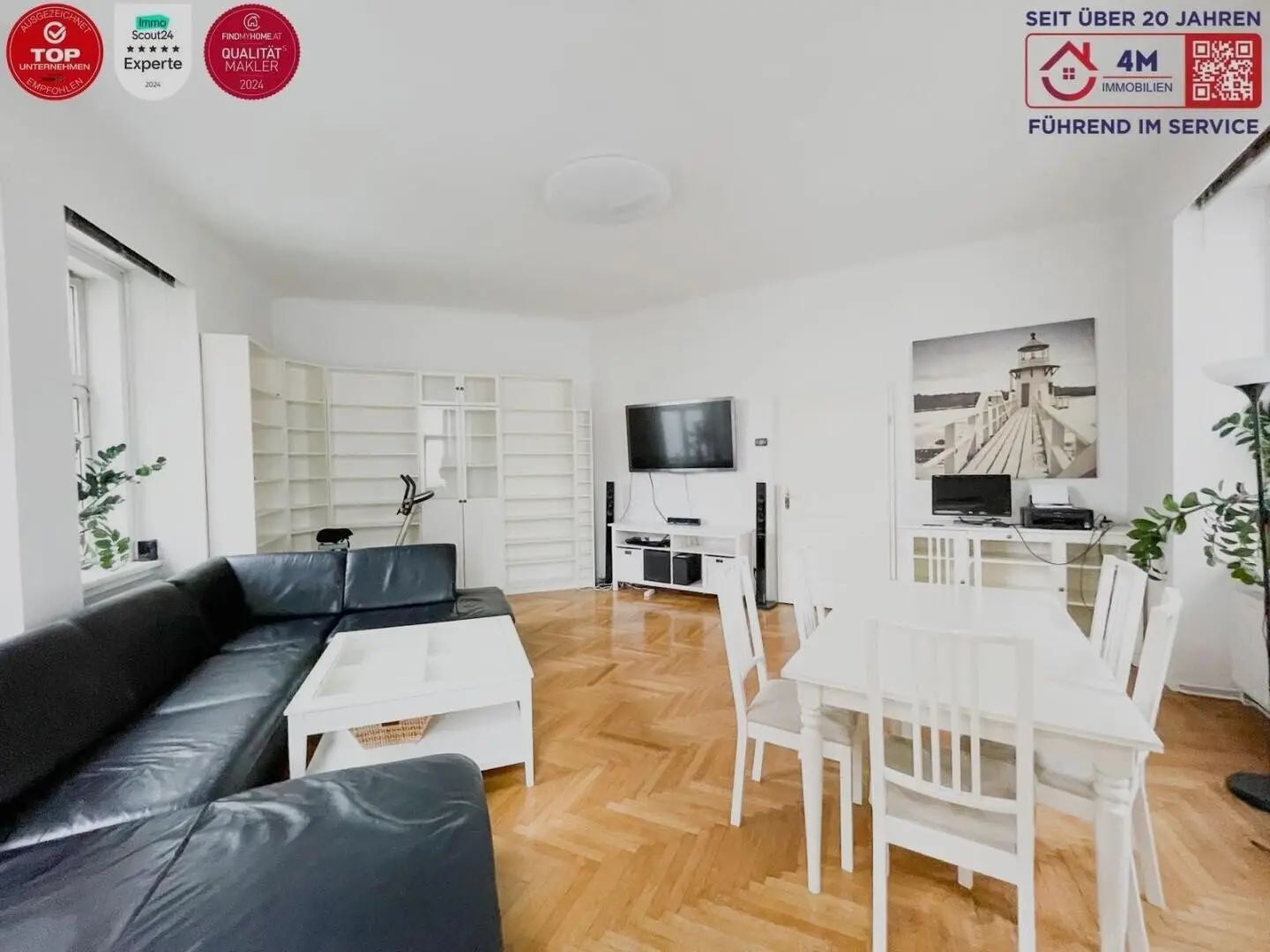 Funktionale Altbauwohnung nahe Mariahilfer Straße
