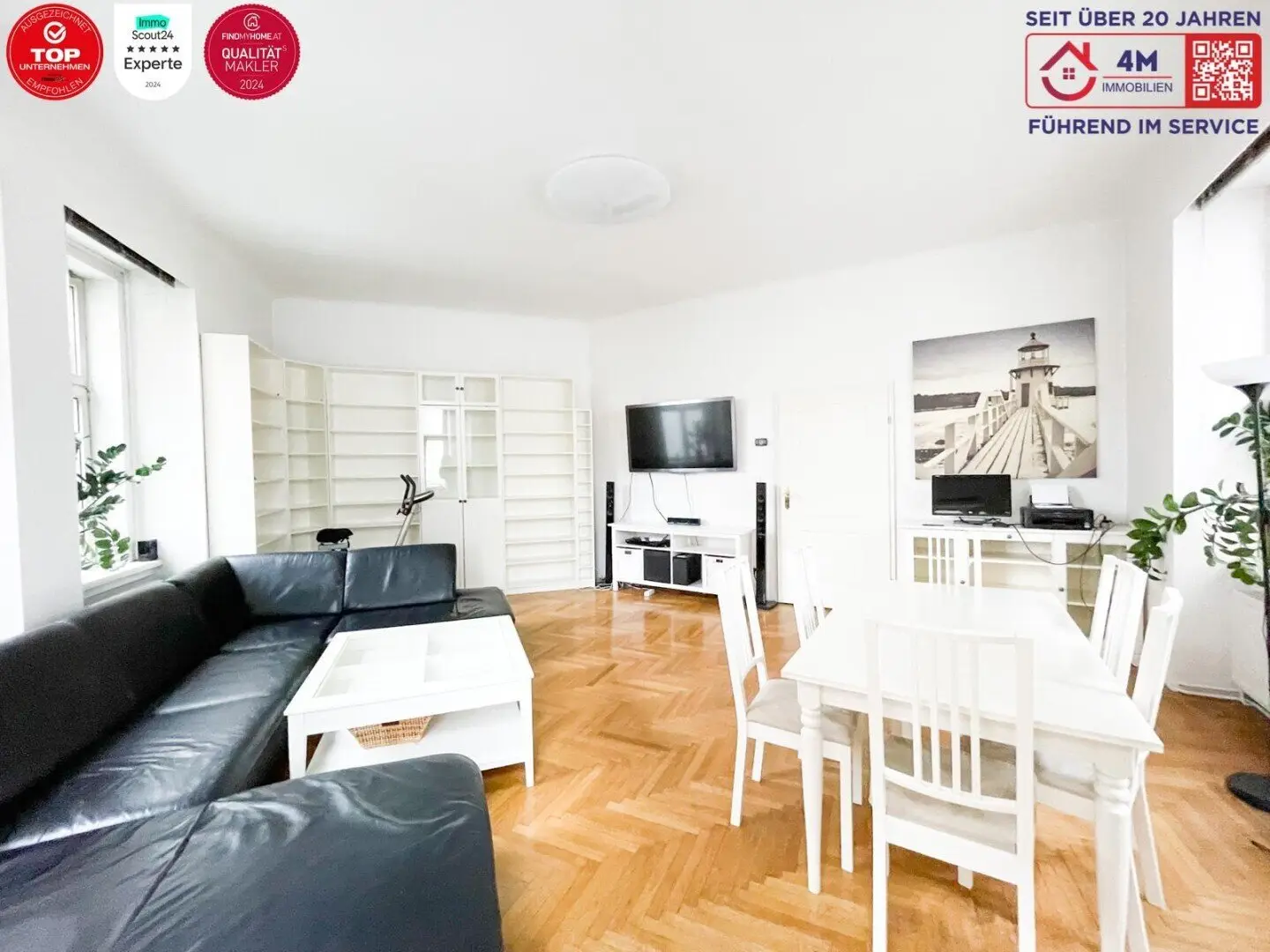 Funktionale Altbauwohnung nahe Mariahilfer Straße