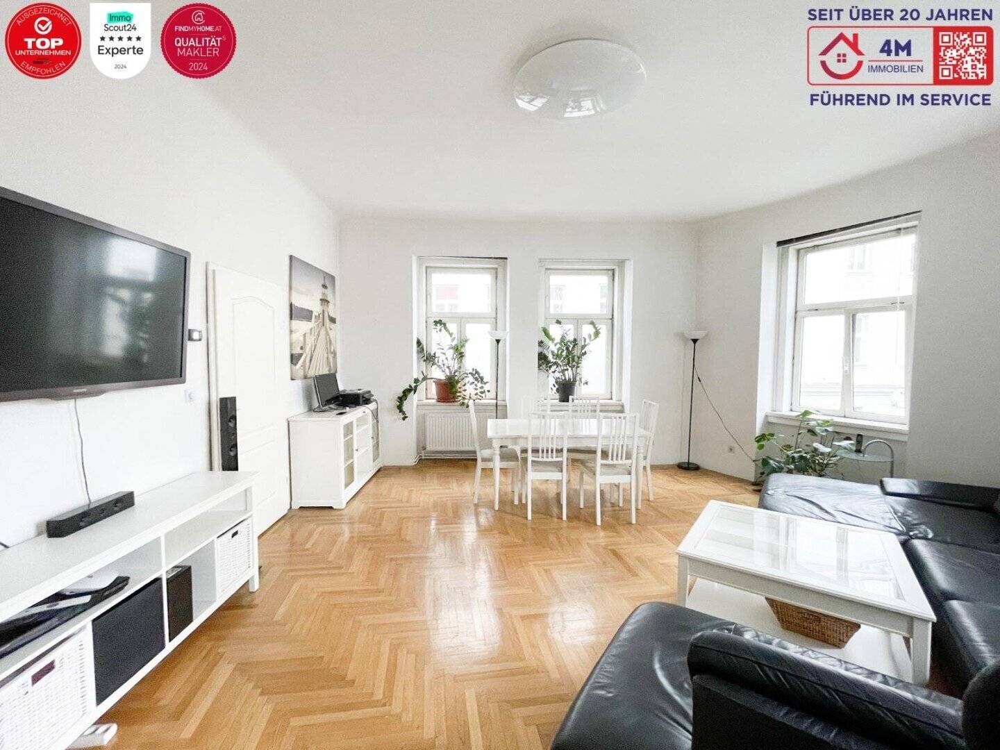 Funktionale Altbauwohnung nahe Mariahilfer Straße