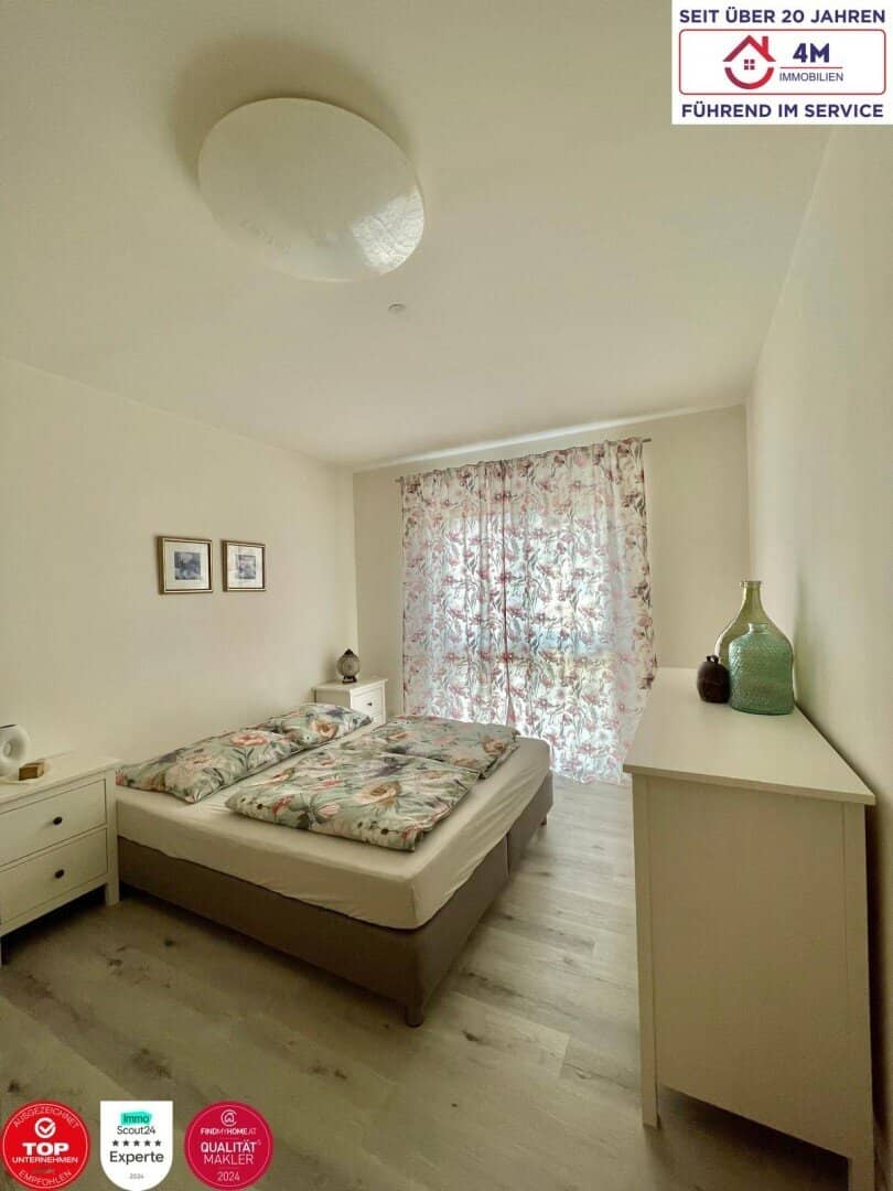 Helle Neubauwohnung mit Balkon und Kellerabteil