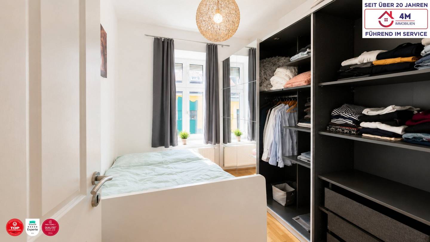 Like-new 2-room apartment with shared garden near Schloss Hetzendorf