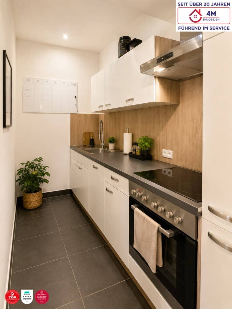 Like-new 2-room apartment with shared garden near Schloss Hetzendorf