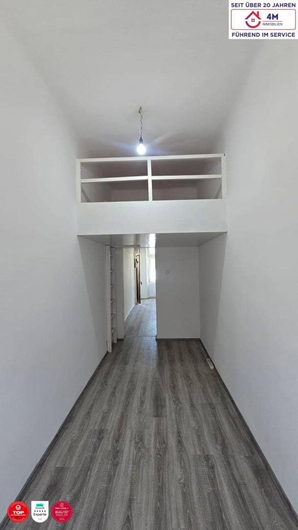 Ruhige 1 Zimmer Wohnung mit Innenhofblick