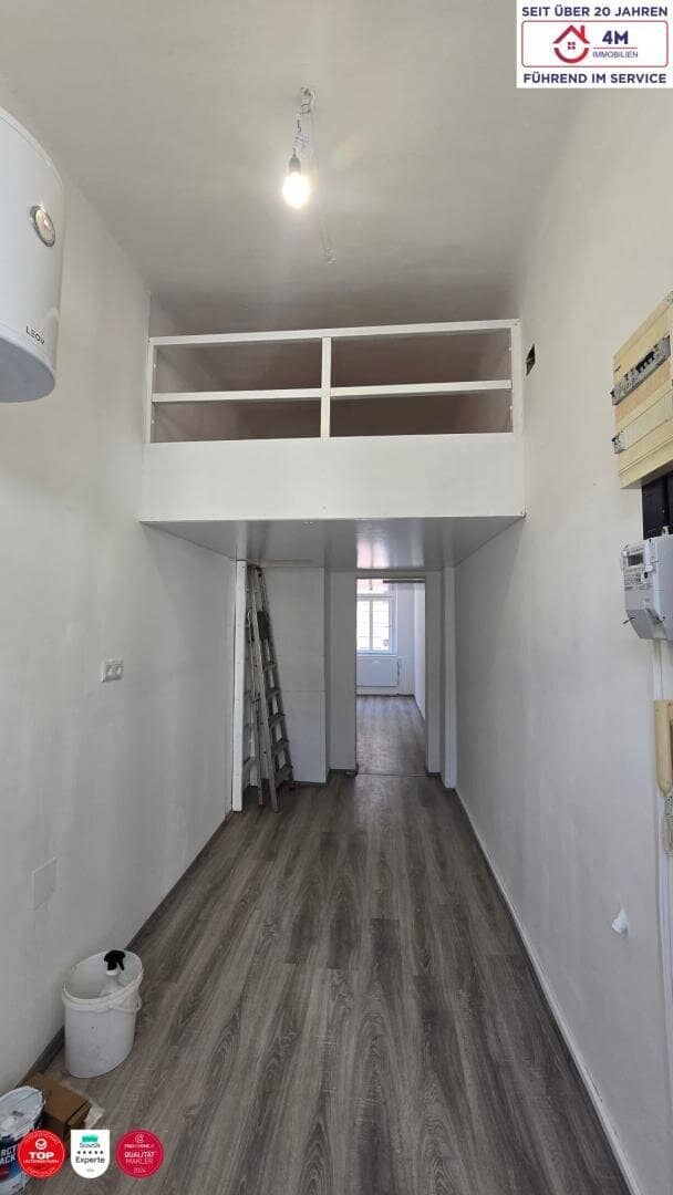 Ruhige 1 Zimmer Wohnung mit Innenhofblick
