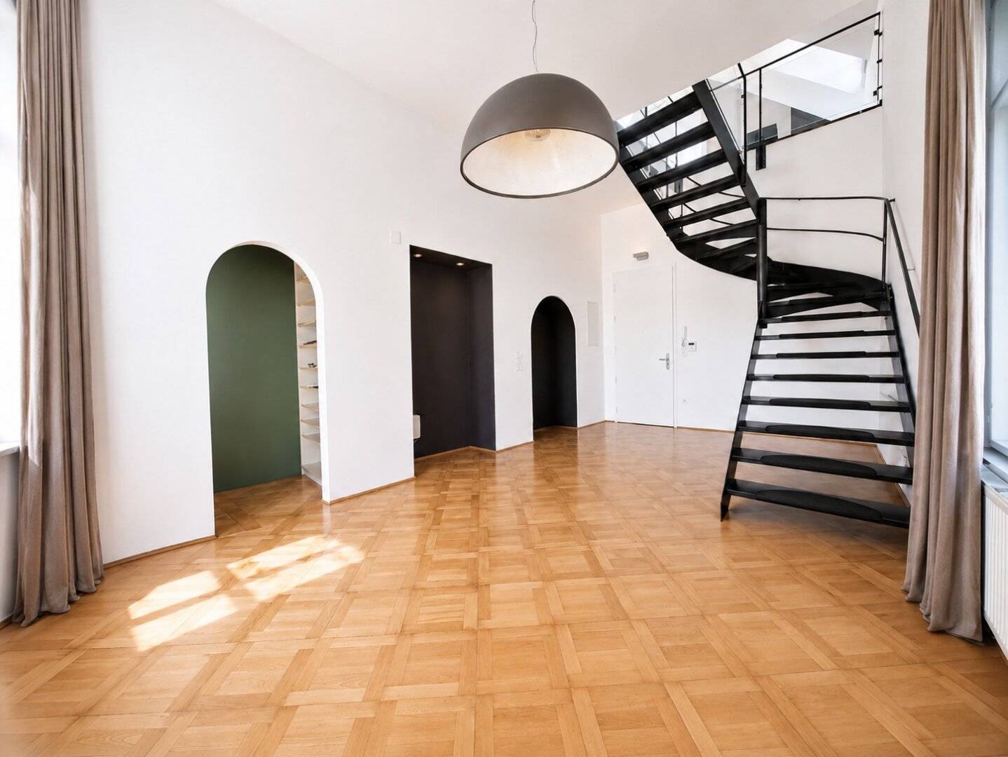 Exklusive Galerie-Wohnung in Wien Döbling mit Terrasse & Garage
