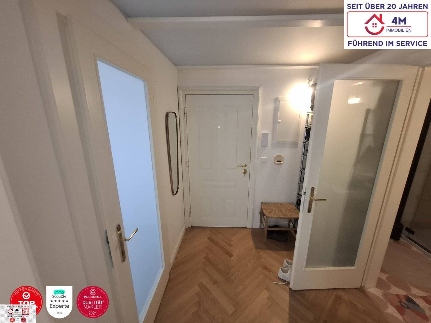 Wohnung mit Balkon und Loggia in zentraler Lage