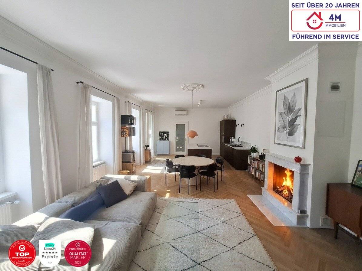 Apartment with Balcony and Loggia in Prime Location