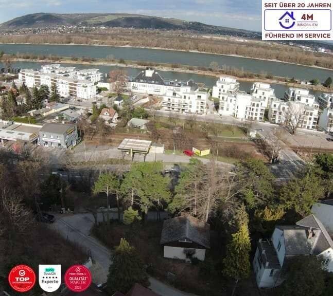 Baugrundstück mit Donaublick in Döbling