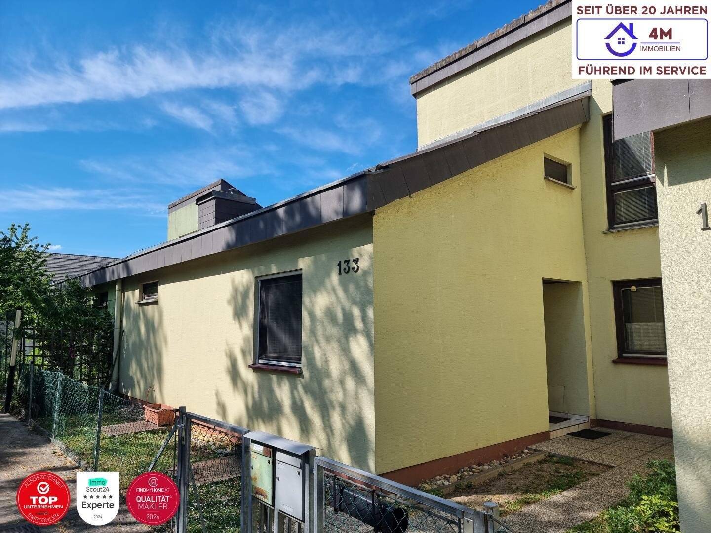 Modernes Reihenhaus mit Garten nahe Badeteich Hirschstetten