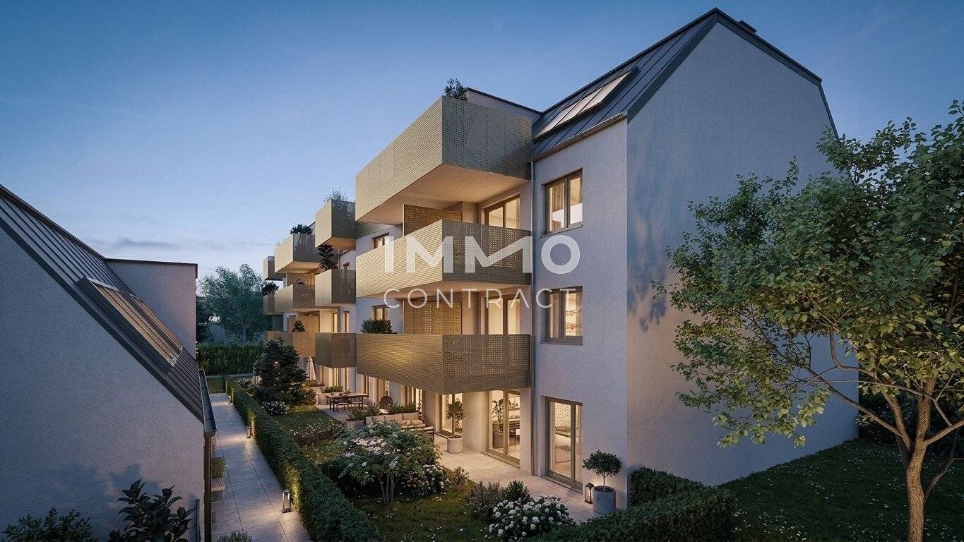 New build apartment with balcony and underground parking in Liesing