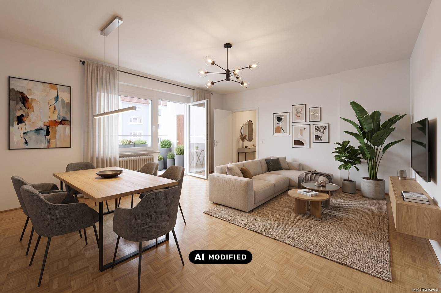 Saniertes Penthouse mit Südloggia im Europahof