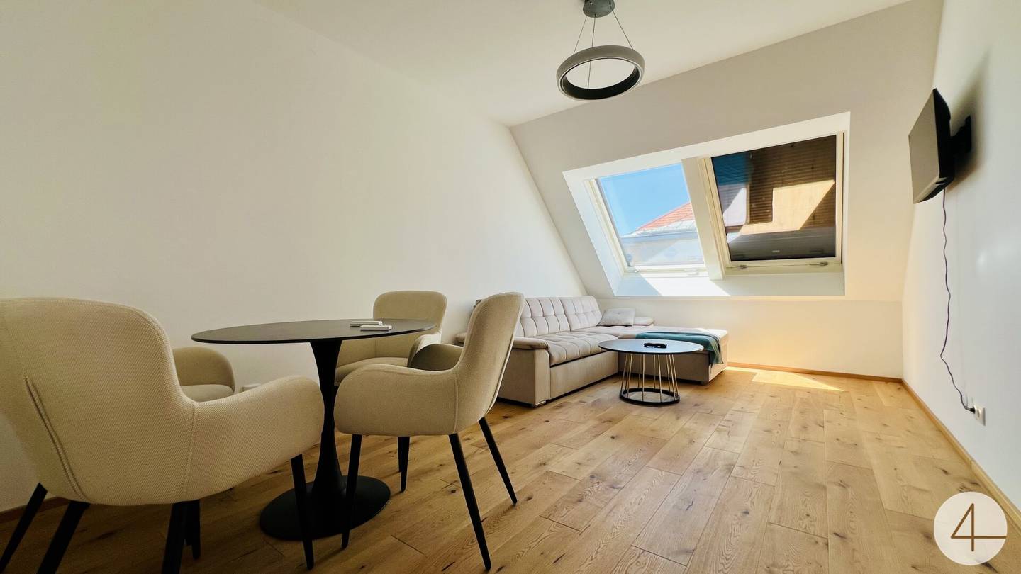 Erstbezug Dachgeschosswohnung mit Klimaanlage und Südostterrasse