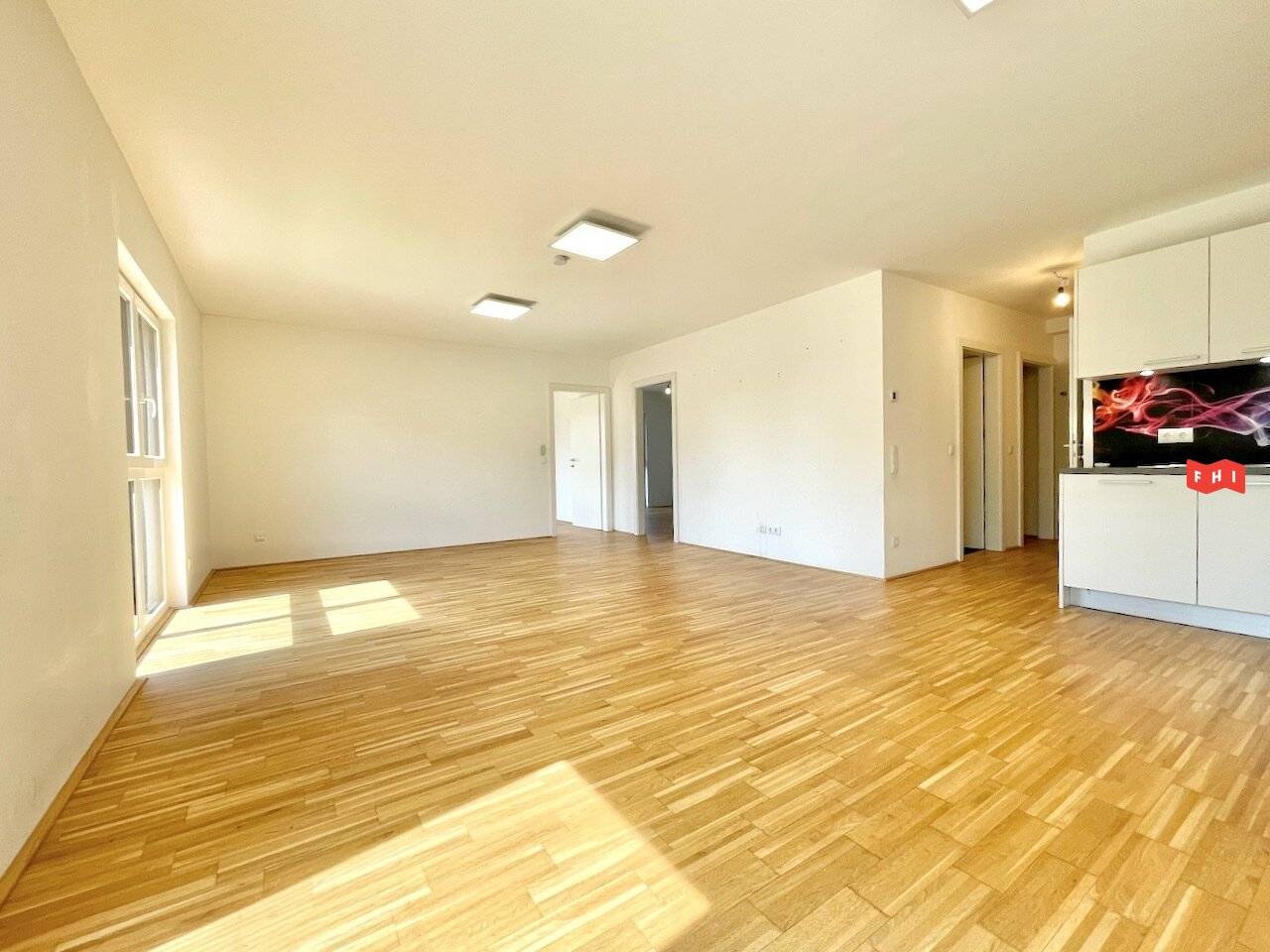 New build apartment with terrace and balcony
