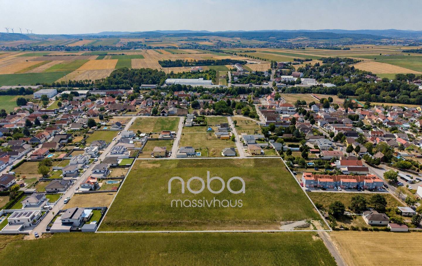 Baubewilligtes Projekt mit 54 Häusern in ruhiger Neubausiedlung