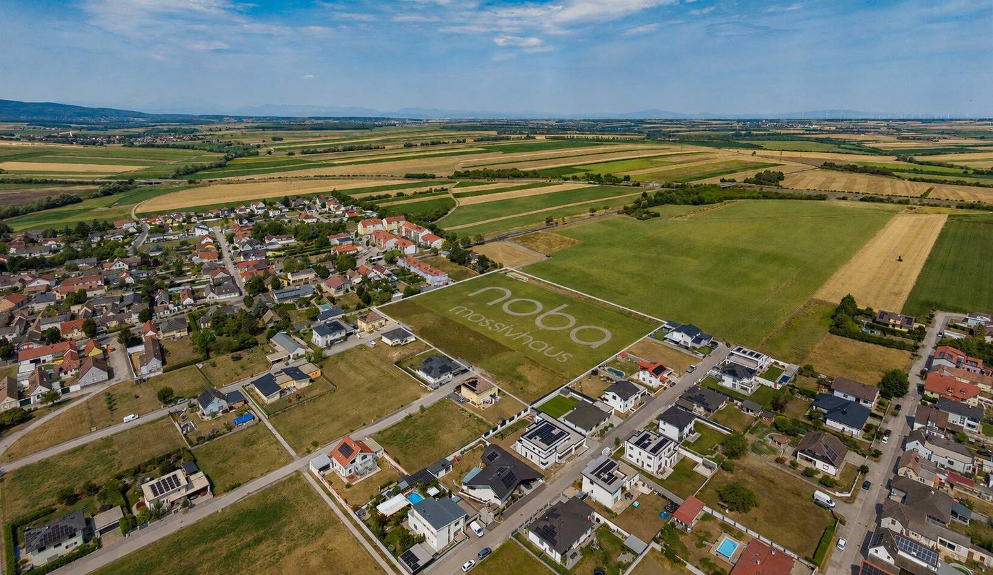 Baubewilligtes Projekt mit 54 Häusern in ruhiger Neubausiedlung