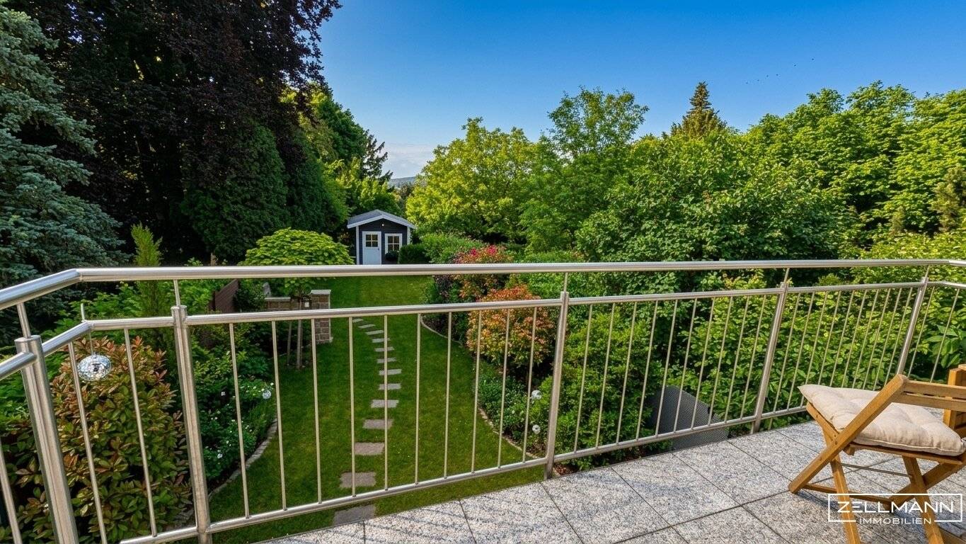 Modernes Wohnen am Grünrand Wiens – elegantes Haus mit Südgarten nahe den Maurer Weinbergen | ZELLMANN IMMOBILIEN